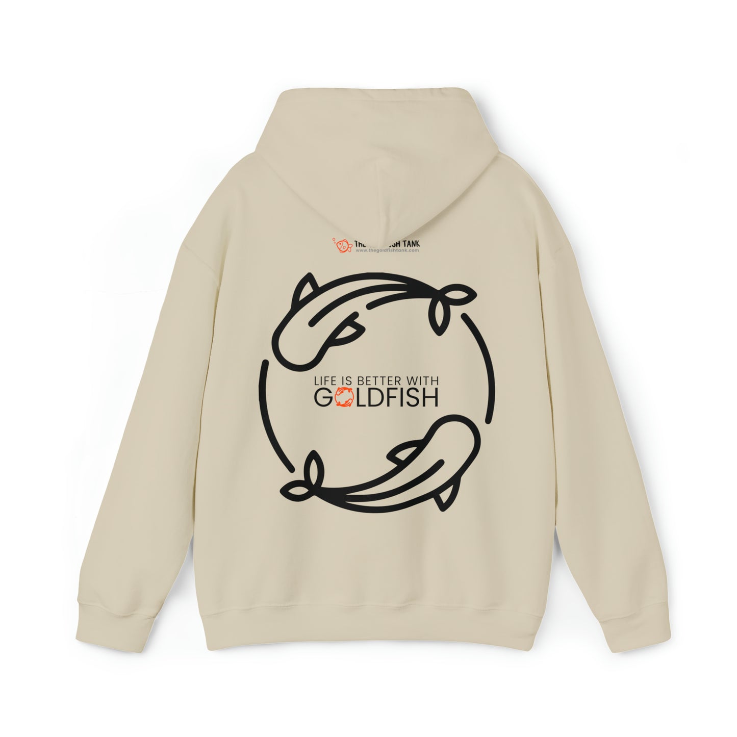 Better with Goldfish Sand Hoodie