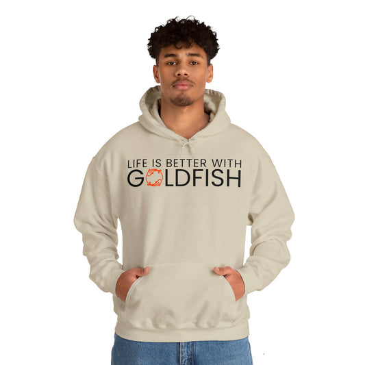 Better with Goldfish Sand Hoodie