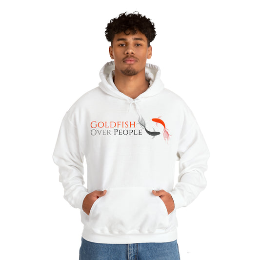 Goldfish / People White Hoodie