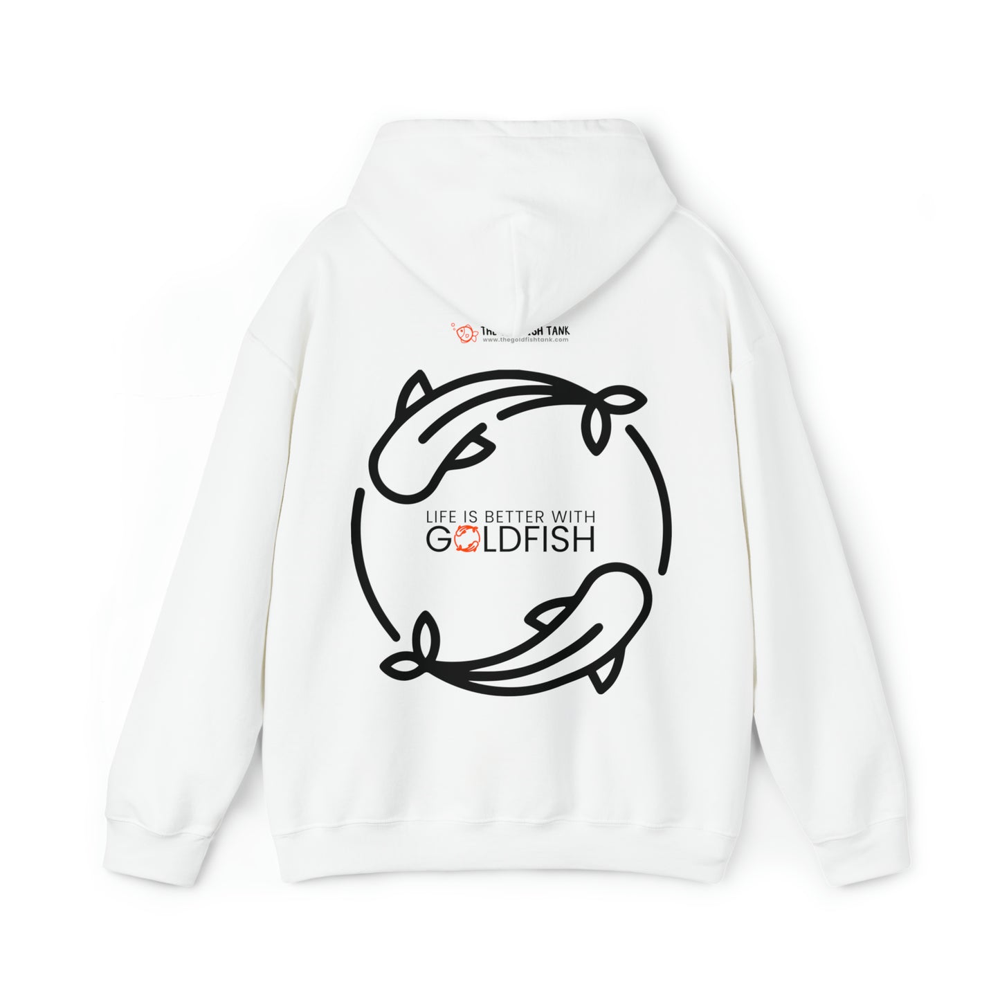 Better with Goldfish White Hoodie